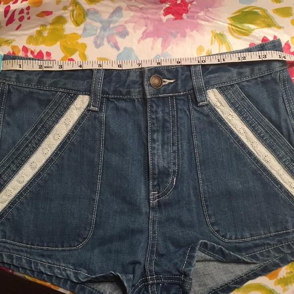 Free People Sweet Surrender Denim Shorts NEW - Picture 5 of 5